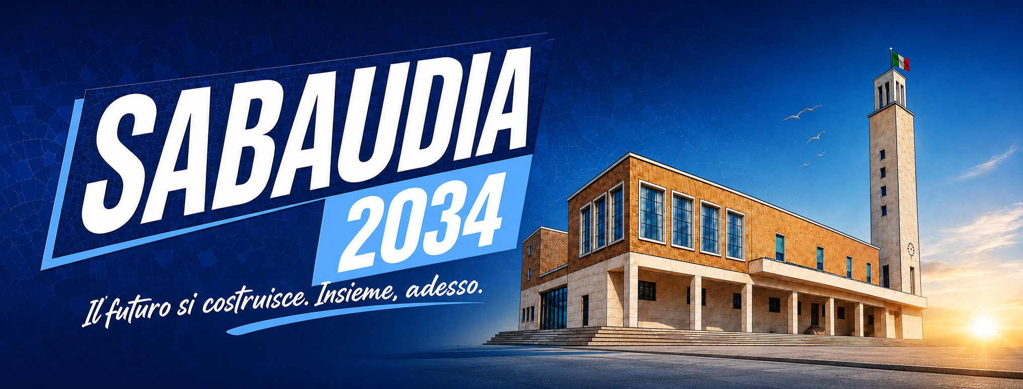 Sabaudia 2034 e il Palazzo comunale di Sabaudia